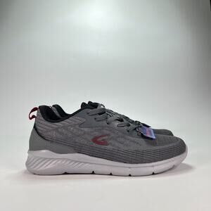 Geers Comfort Foam Grey Athletic Lace Running Sneakers Shoes 31100 Men's Size 10